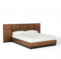 walnut bed